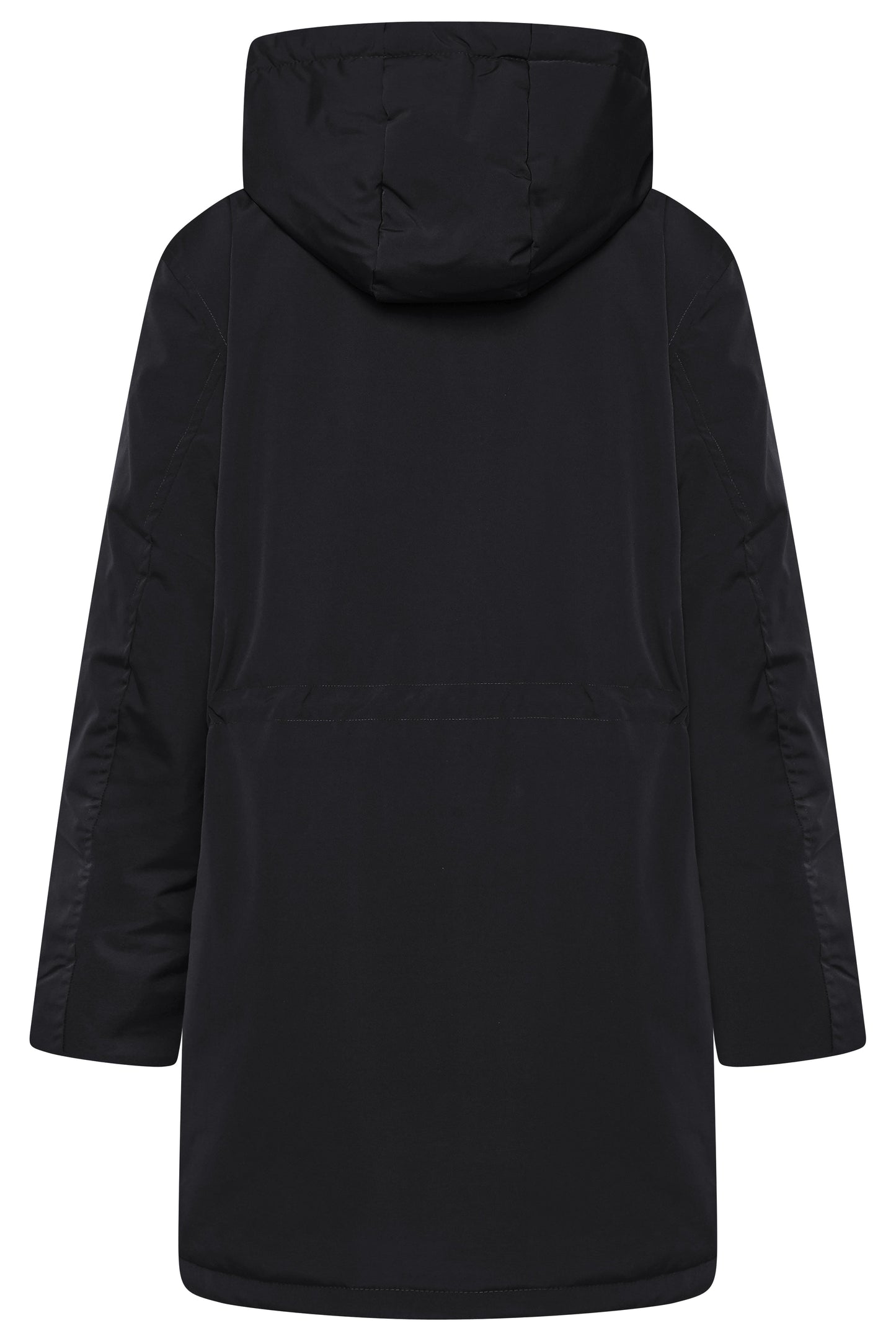 Fawn Bobbie Unisex Padded Coat in Black