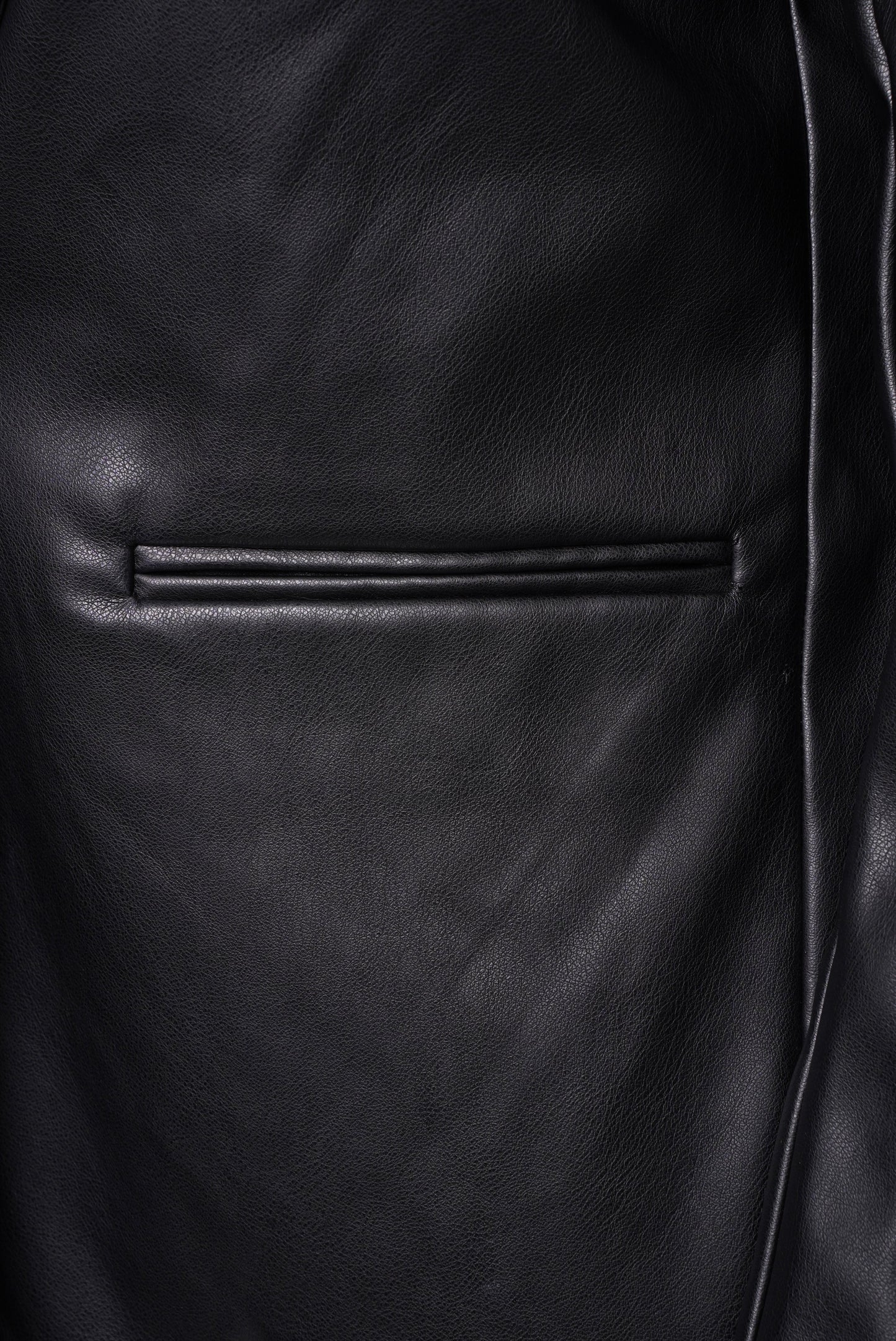 Fawn Trisha Faux Leather Jacket